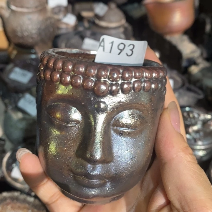 柴烧裸烧纯手工制作瑕疵瑕疵