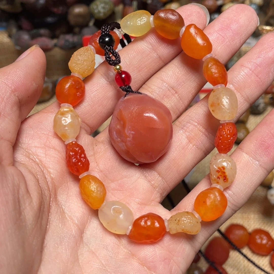 玛瑙/玉髓手链未镶嵌