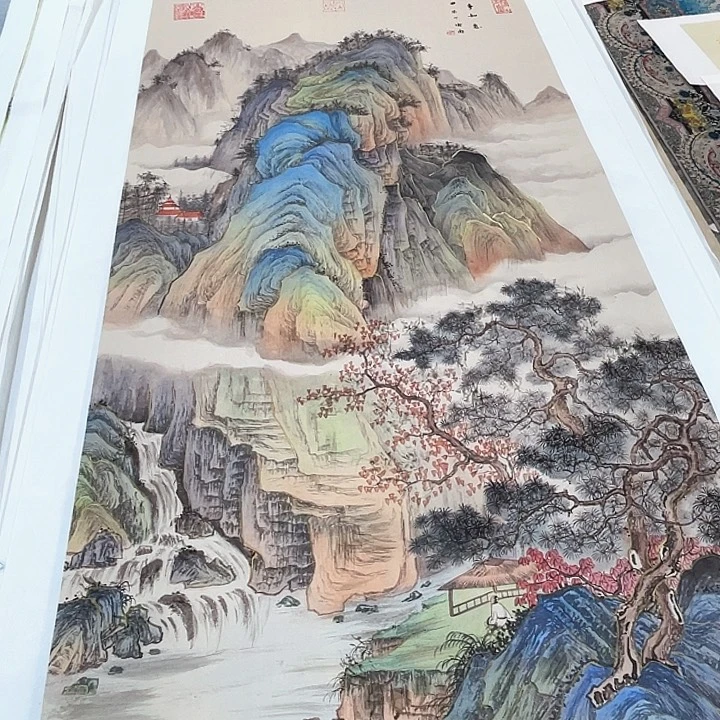 国画书画描金拓染金石传拓手写