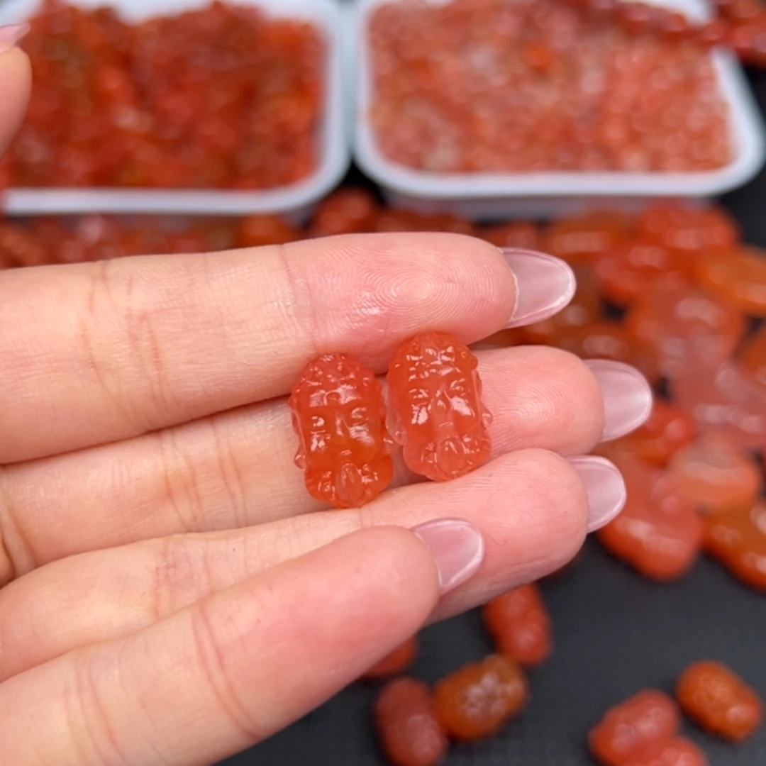 南红玛瑙未镶嵌吊坠(不含链)