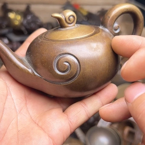 铜制文玩把玩物件