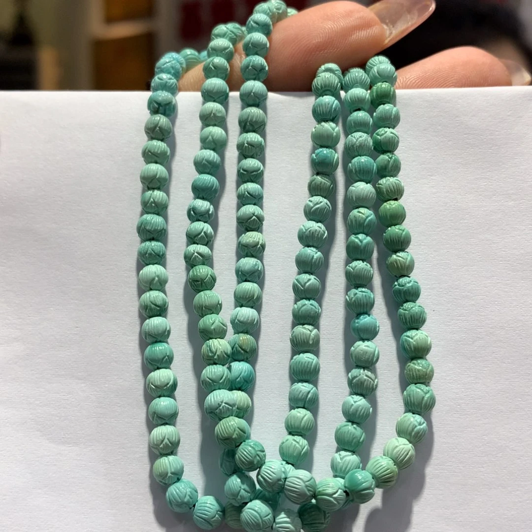 绿松石未镶嵌长链