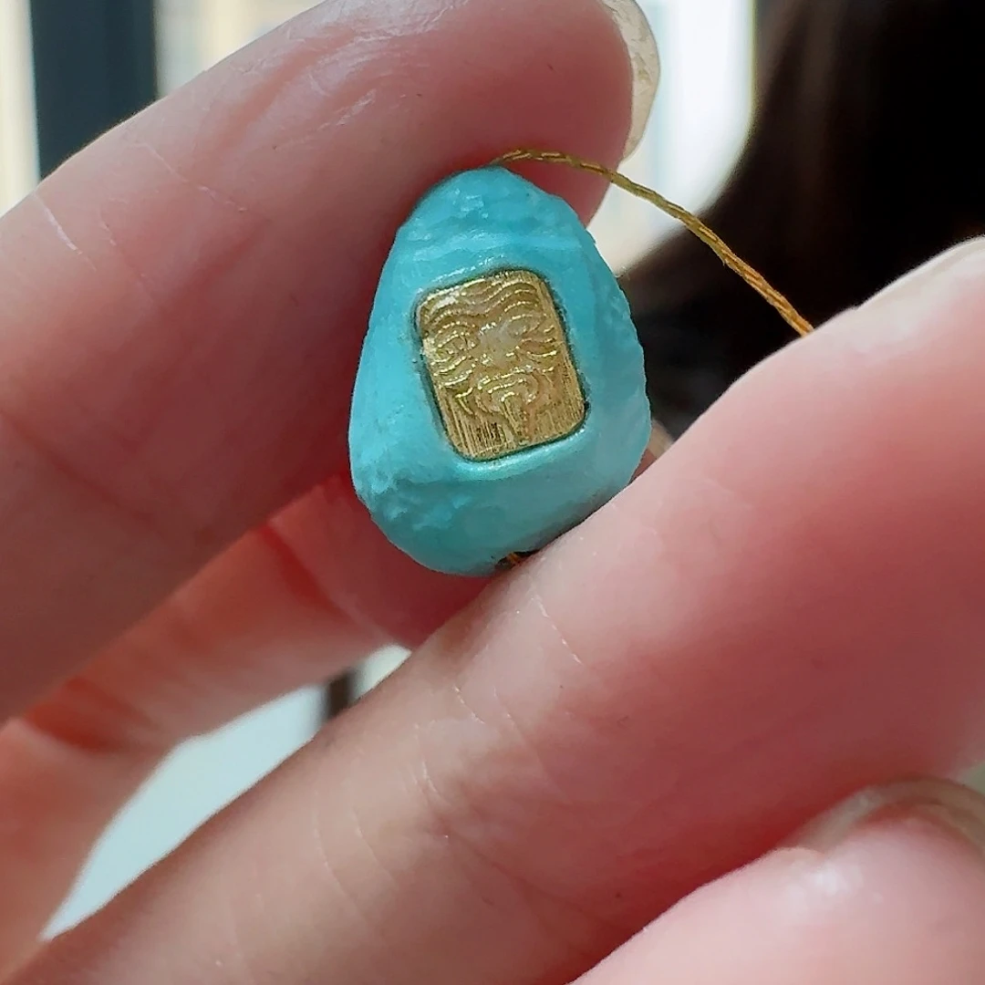 绿松石珠宝奇石未镶嵌