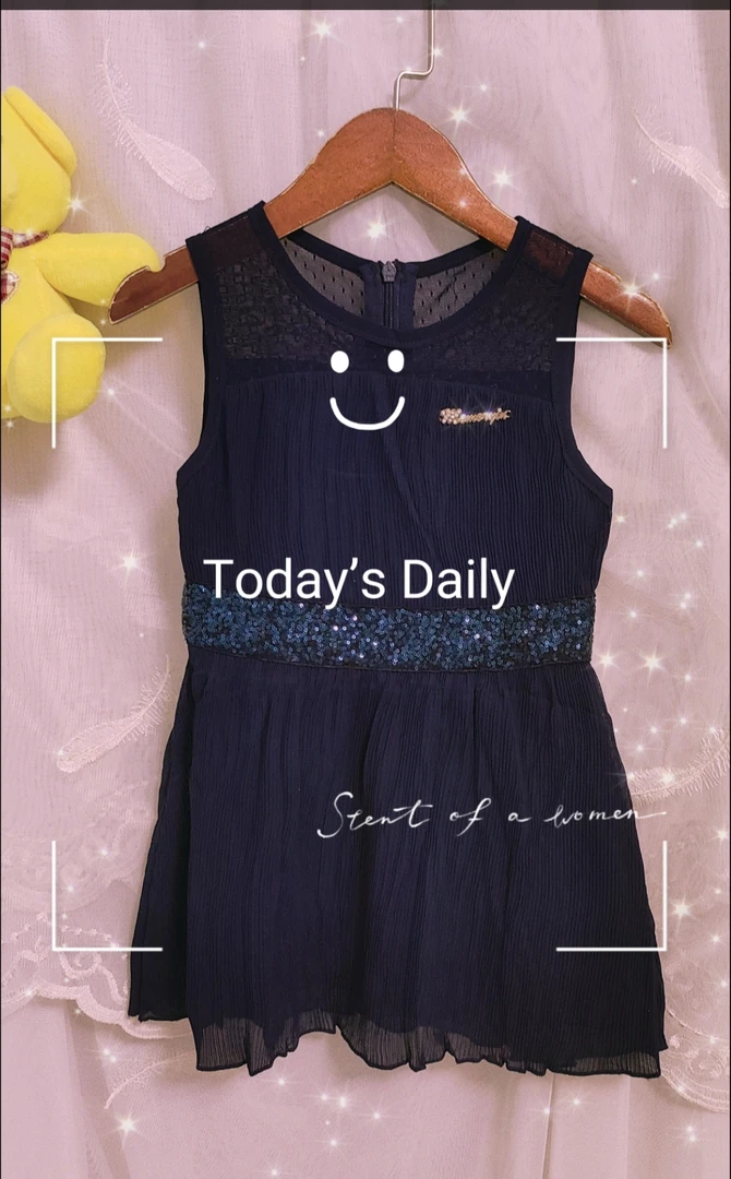 两个小朋友女小童连衣裙