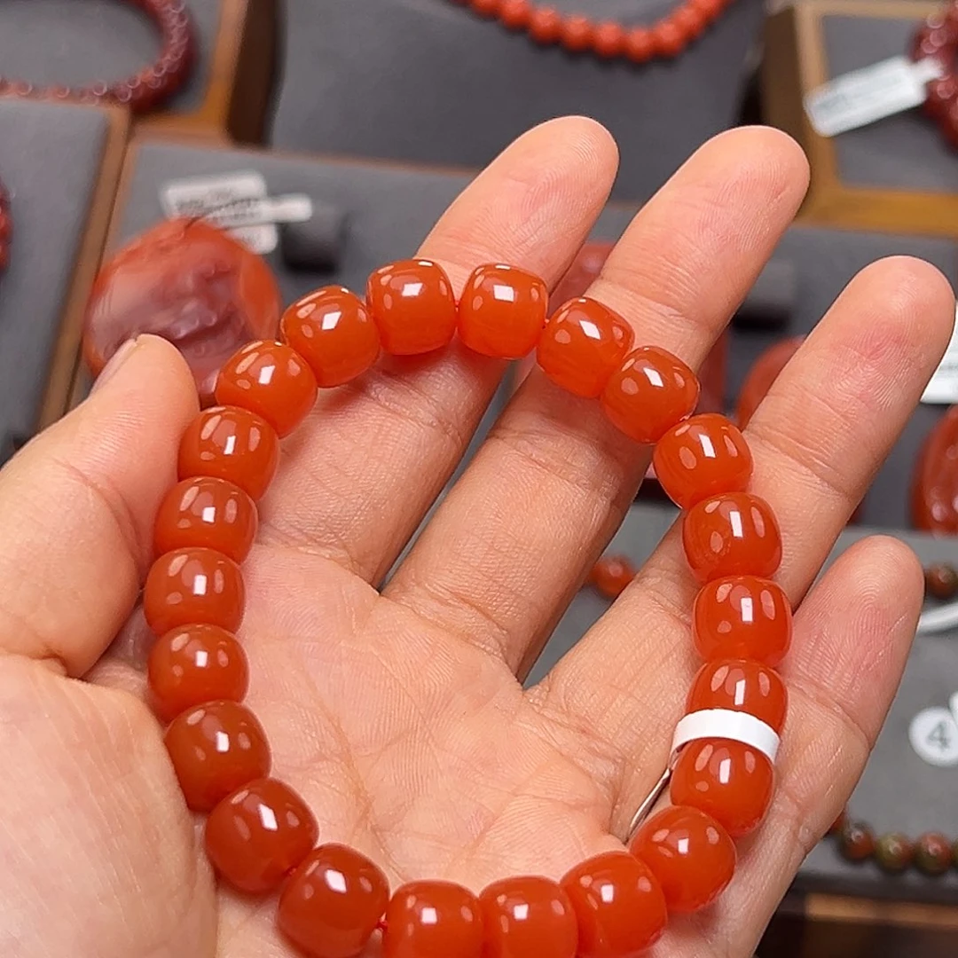 未镶嵌手串南红玛瑙10mm