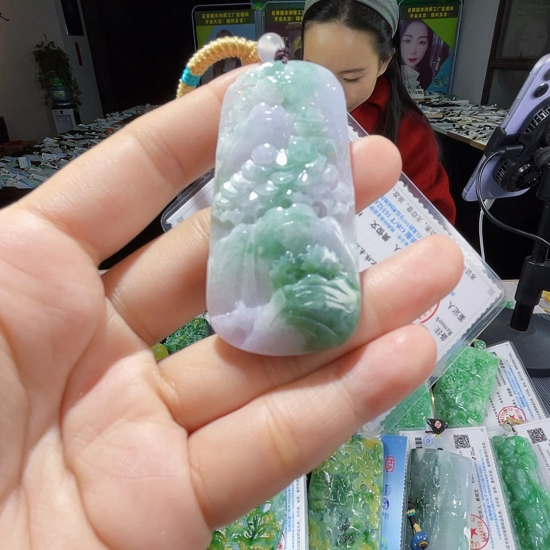 颈饰未镶嵌翡翠一