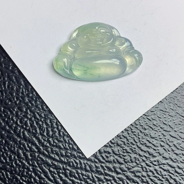 颈饰未镶嵌翡翠天然缅甸翡翠佛公