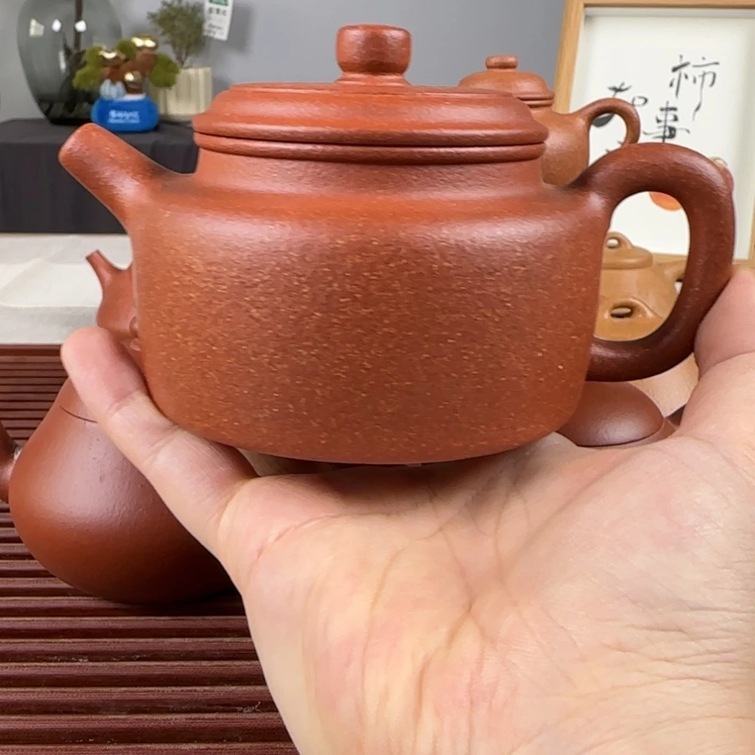 茶壶紫砂好**连微瑕德钟