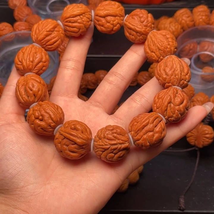 桃核吊坠龙纹桃核23