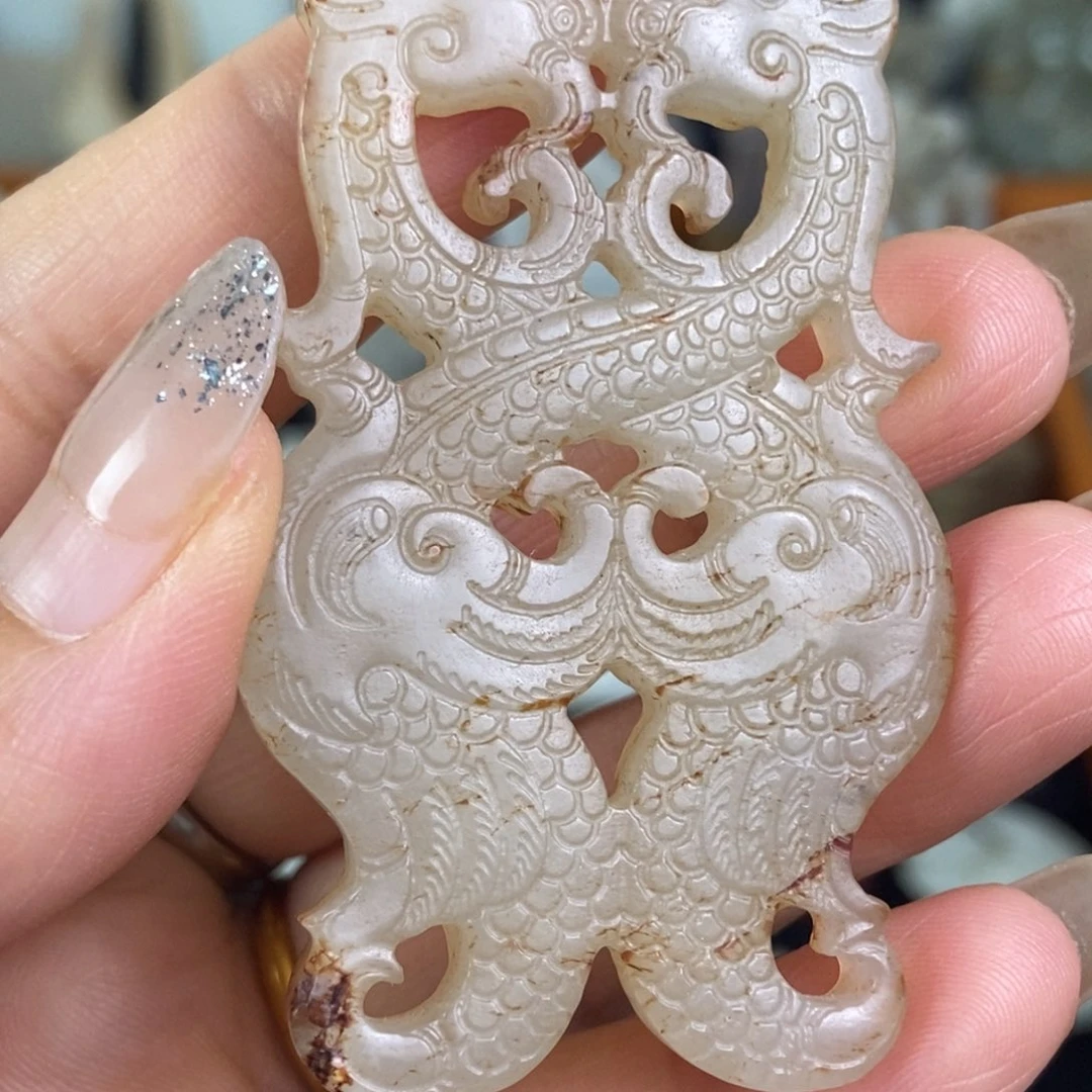 未镶嵌和田玉（糖玉）挂件