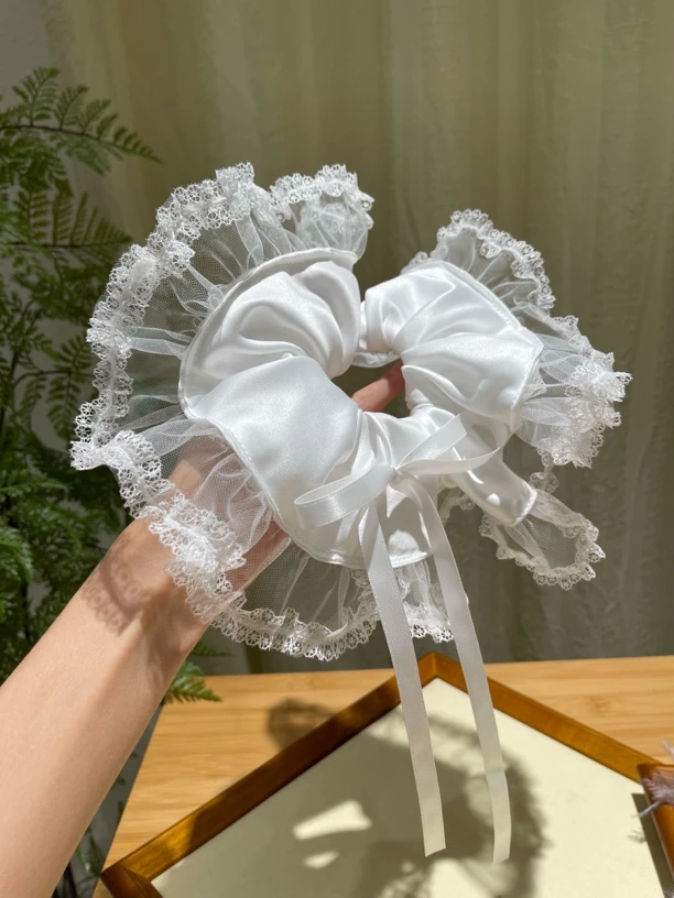 金钻新娘新款大肠发圈婚纱饰品