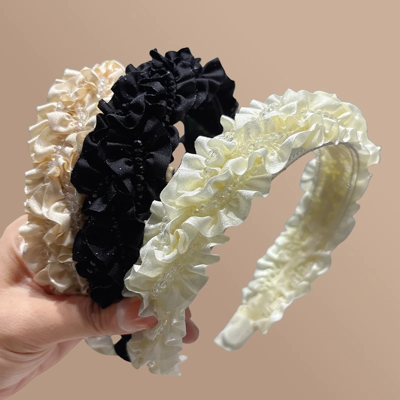 头箍甜美优雅气质原创设计法式民族风超仙发箍网红时尚百搭发捆