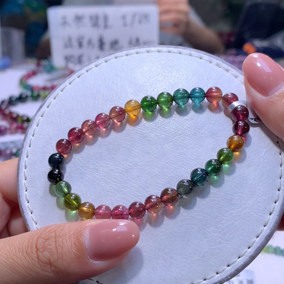【闪购商品】未镶嵌手串碧玺6.4m