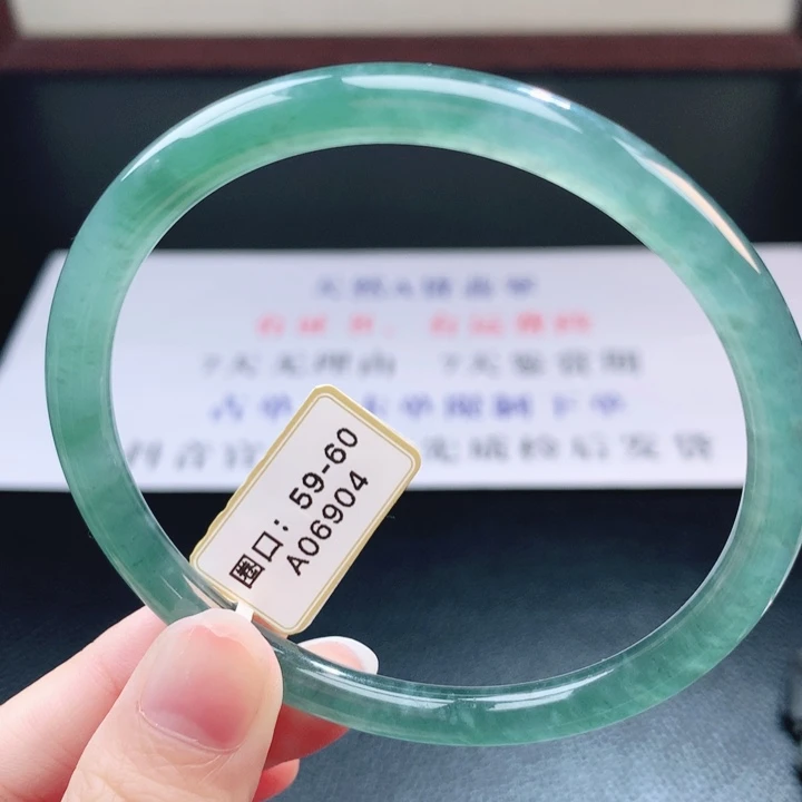 翡翠未镶嵌手镯翡翠手镯61