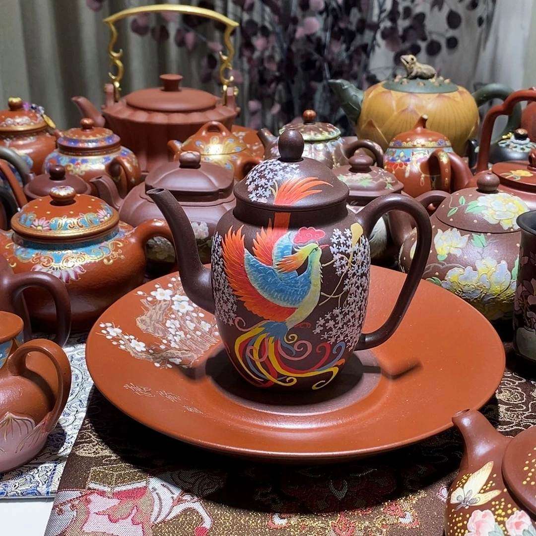 绿泥宜兴紫砂壶文化