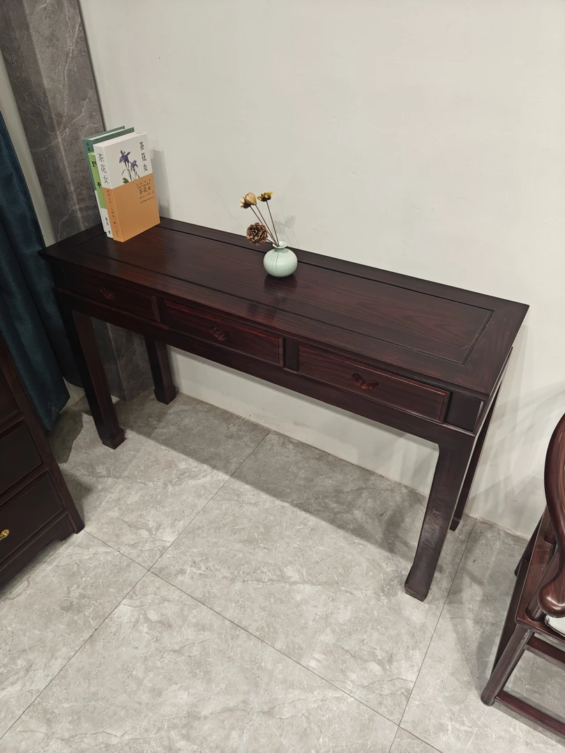 云宿红木 黑酸枝木玄关桌供桌128-40-80