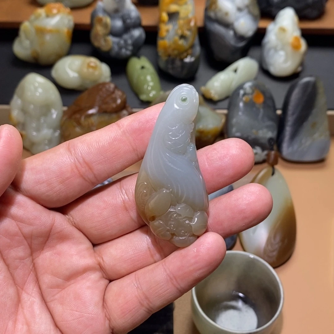 未镶嵌和田玉挂件