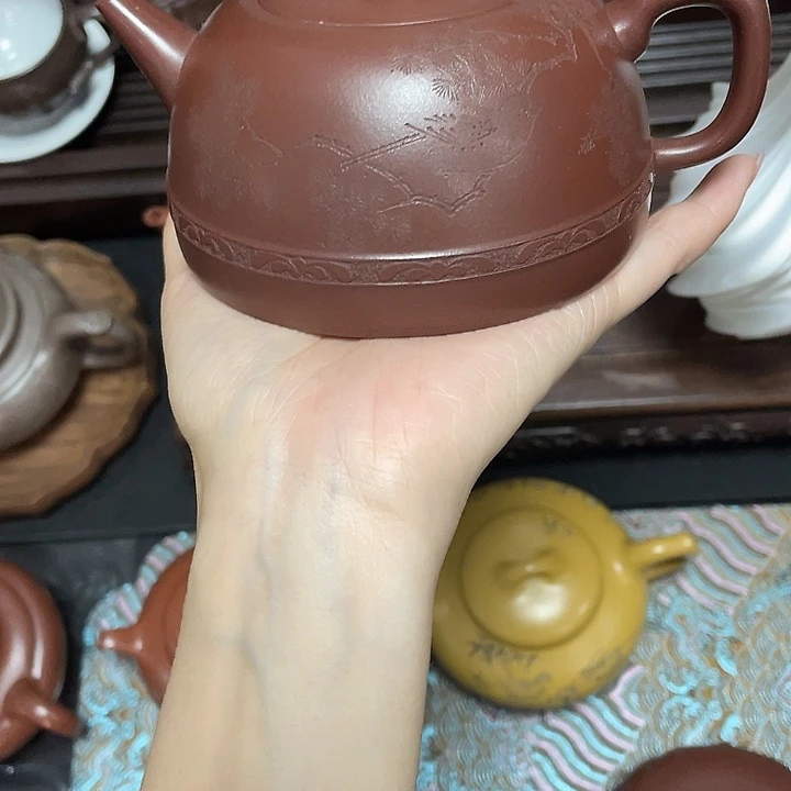 紫砂茶壶全收工紫砂
