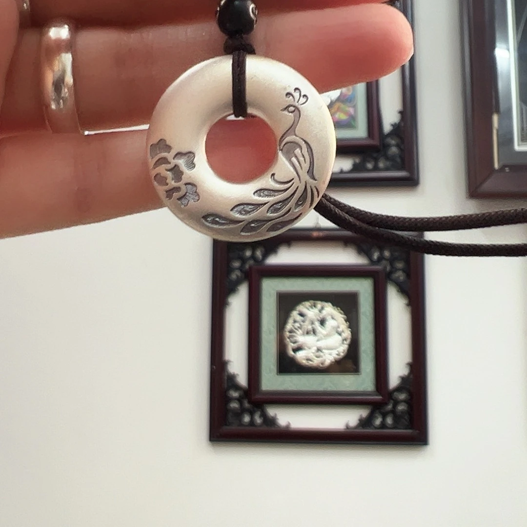 无足银富贵平安扣