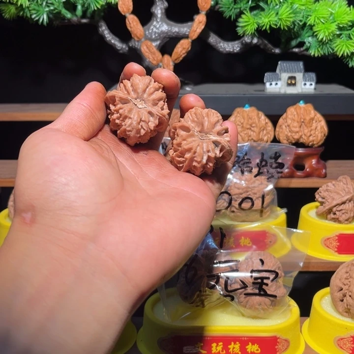吊坠文玩核桃曹大龙全品狮子头