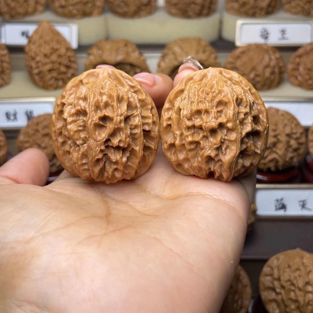 文玩核桃把件小**噜苹果园38左右