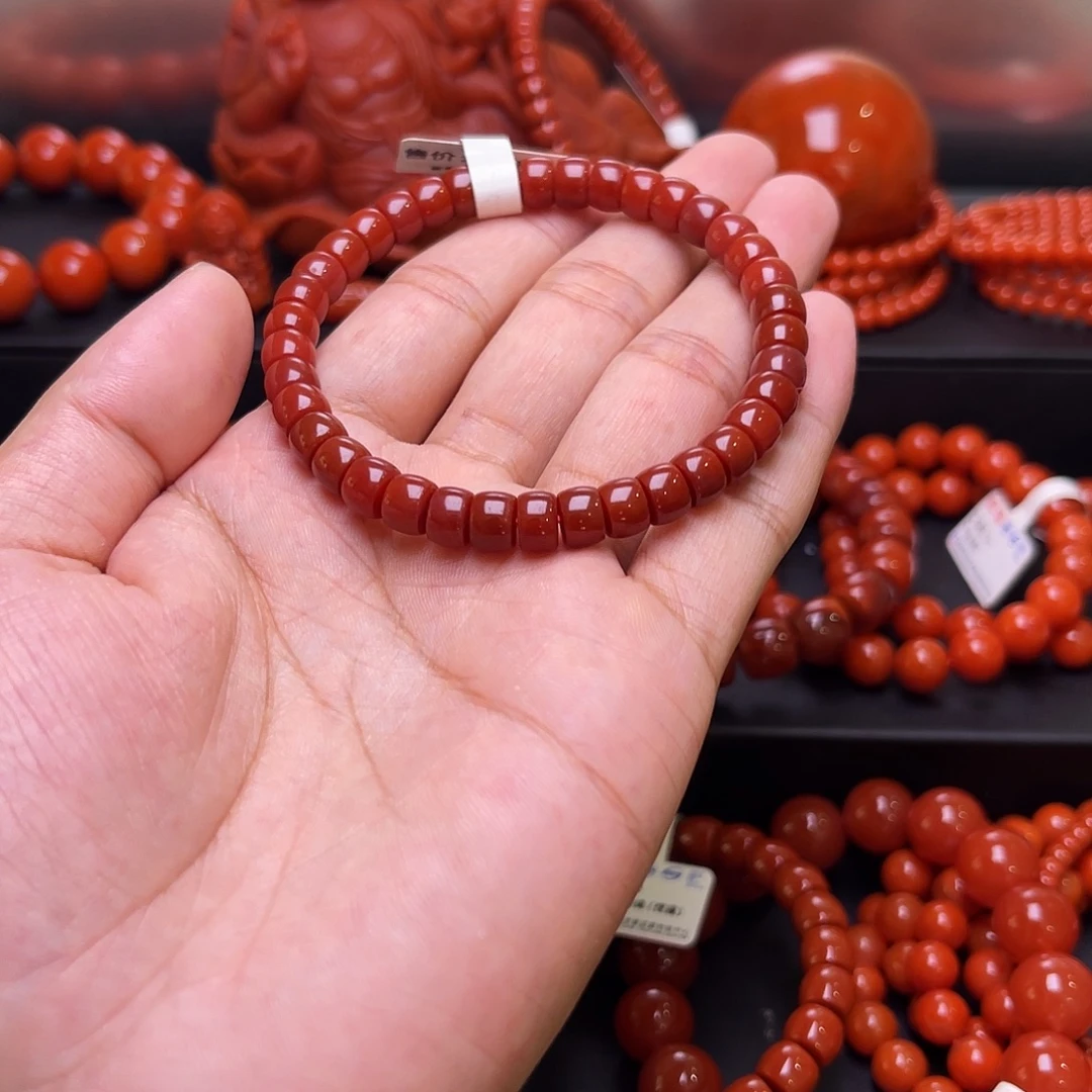 南红玛瑙未镶嵌手串