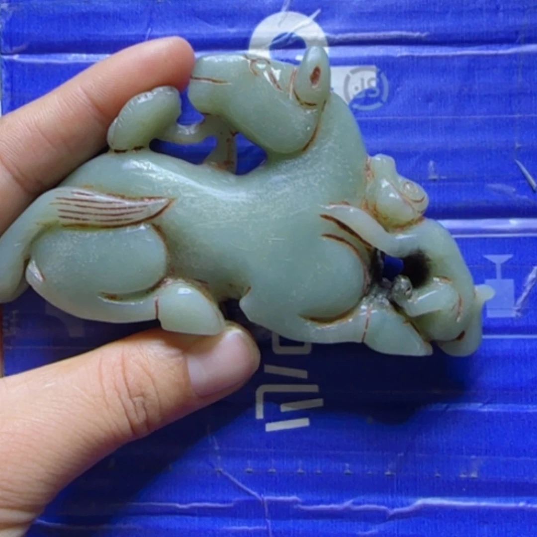 【闪购商品】和田玉把件未镶嵌东****泽