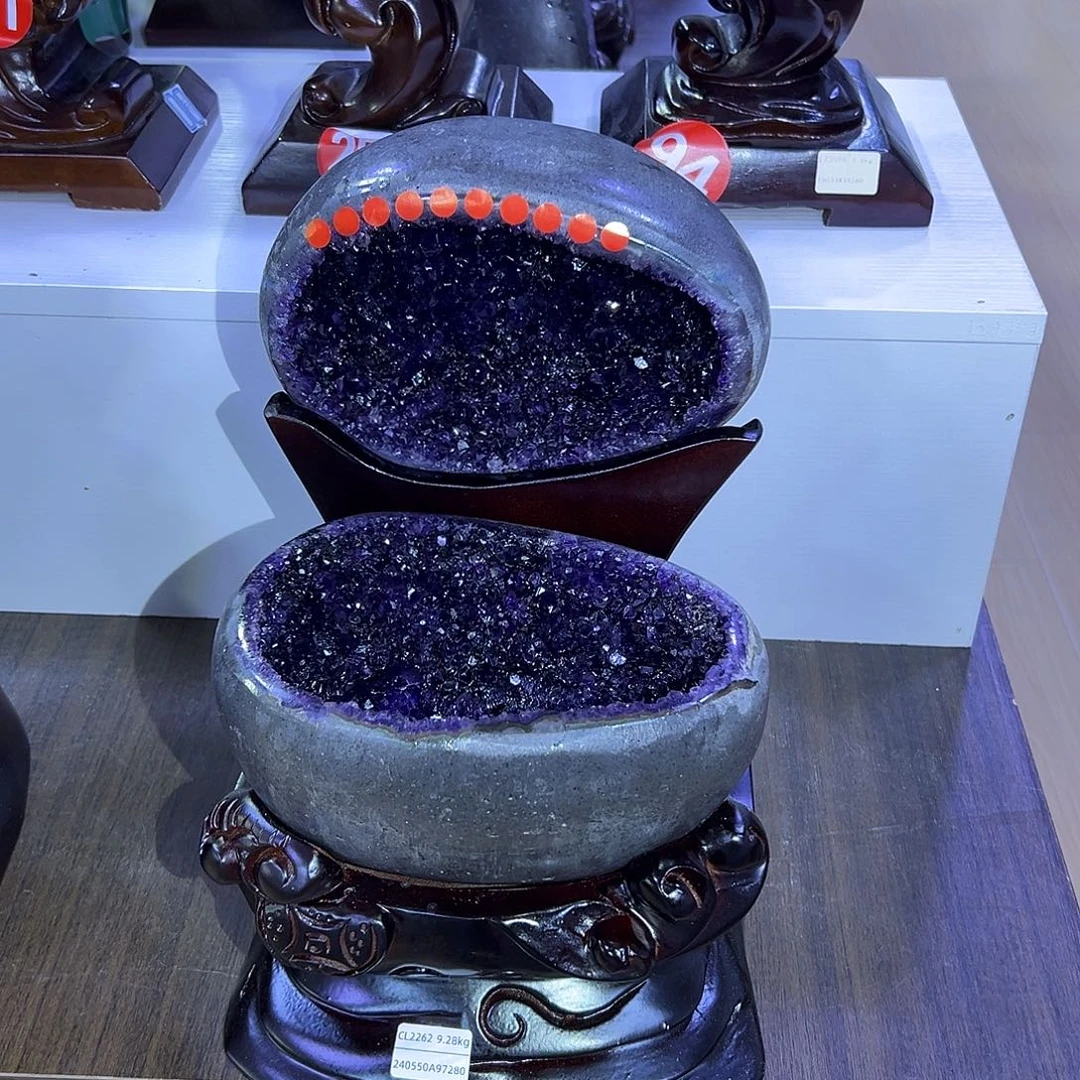 未镶嵌紫晶大型摆件（非配饰）