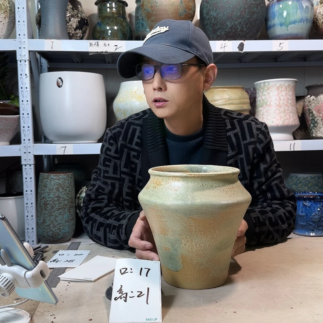 17@21 紫砂花盆尺寸