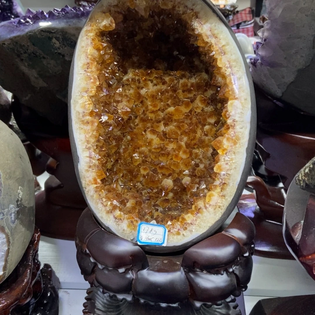 溢***爸未镶嵌大型摆件（非配饰）紫晶潘