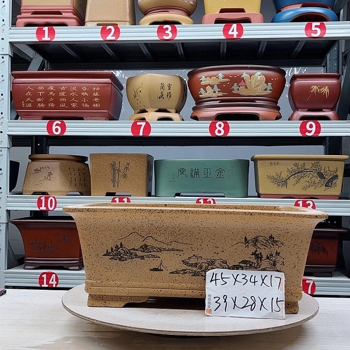 紫砂花盆紫砂花盆