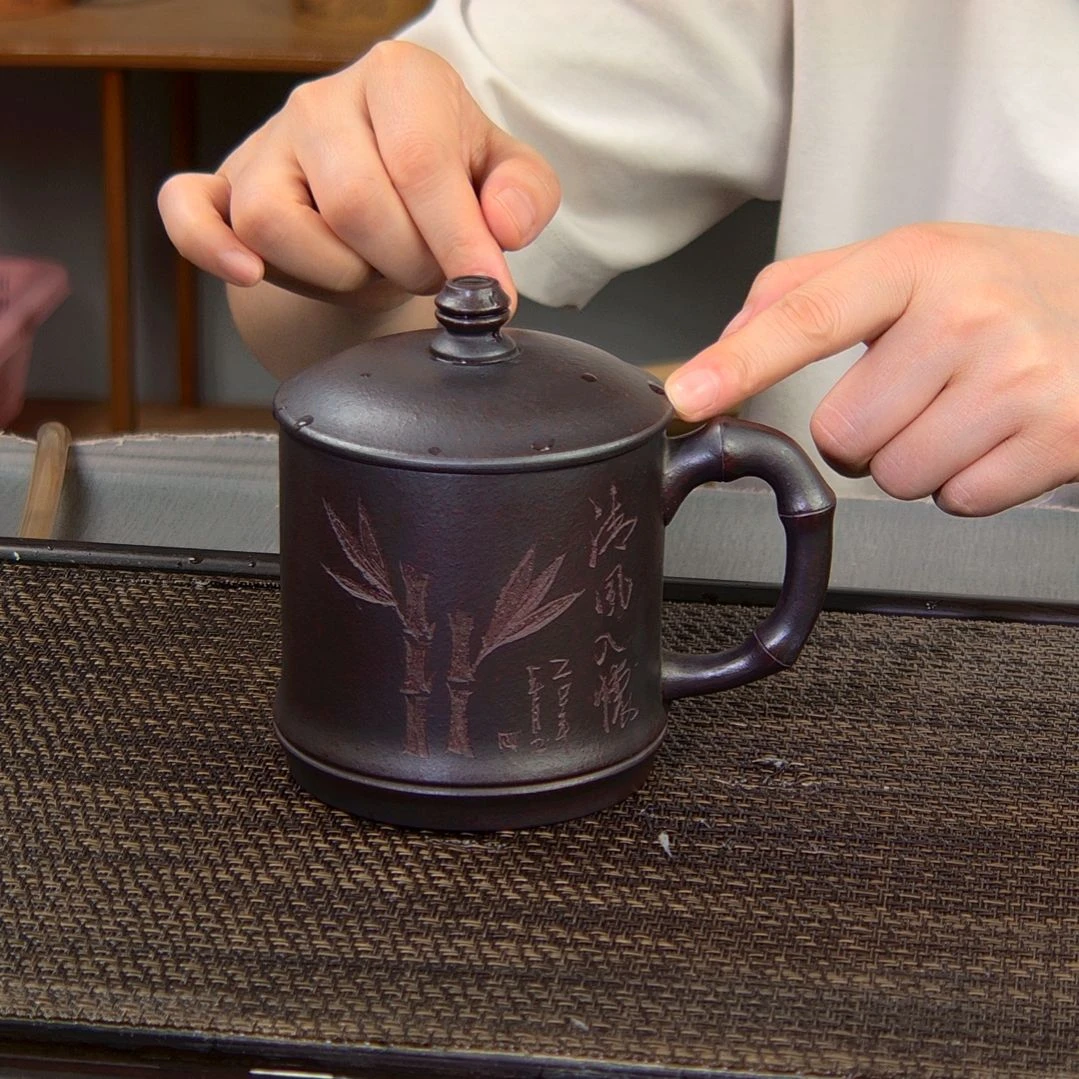 【闪购商品】茶杯紫砂高货放漏