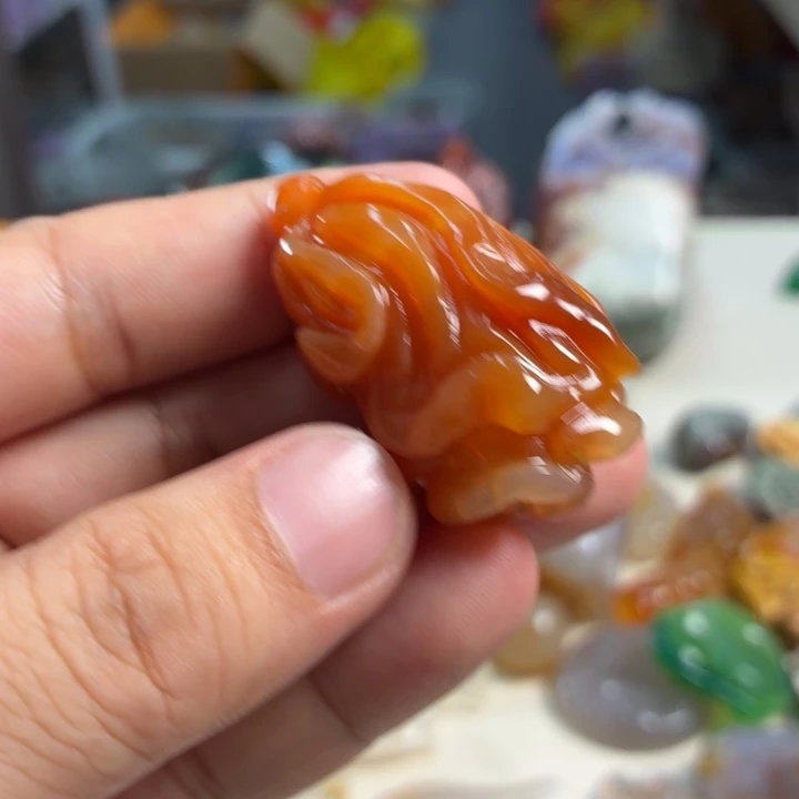 玛瑙/玉髓未镶嵌吊坠(不含链)