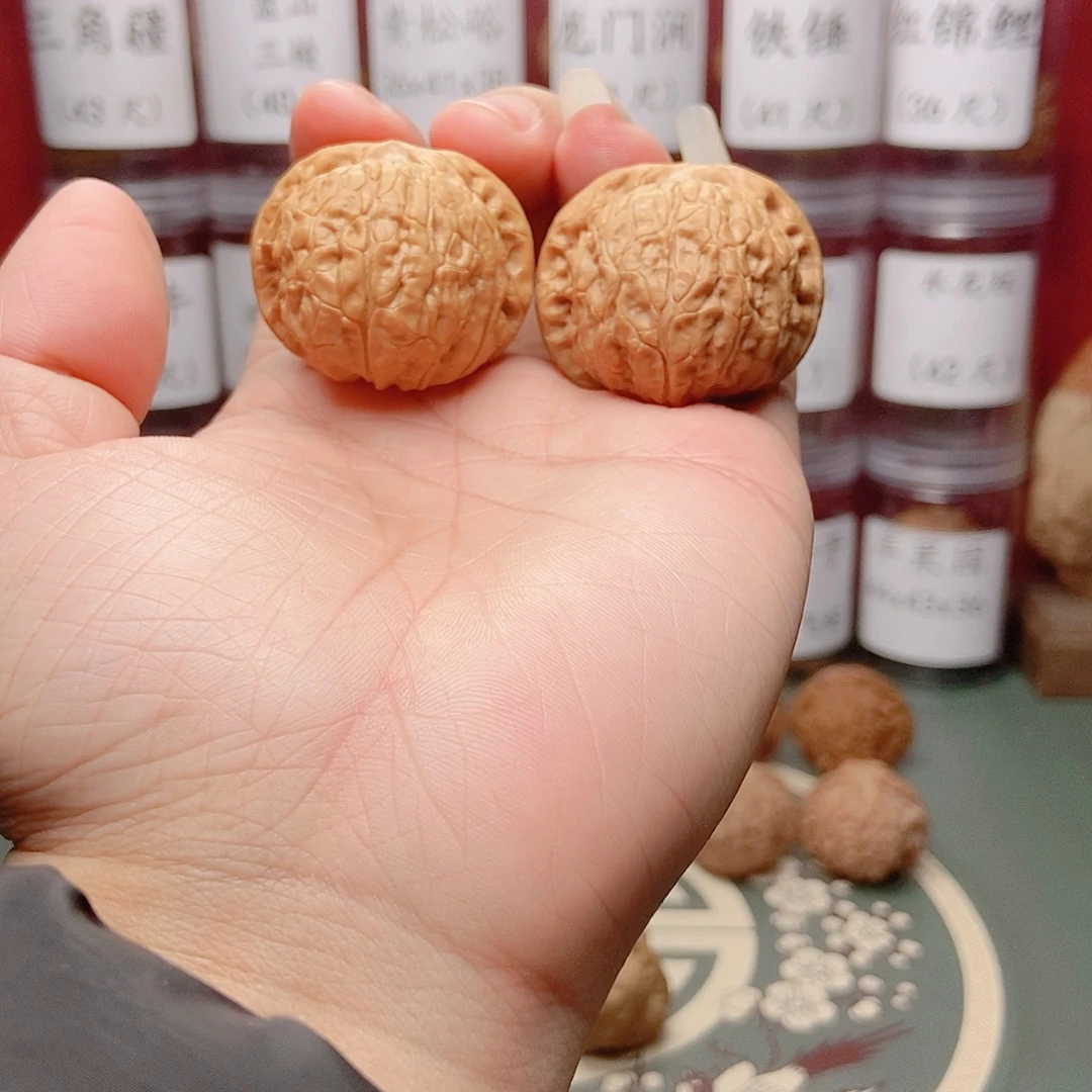 文玩核桃把件乾隆磨39