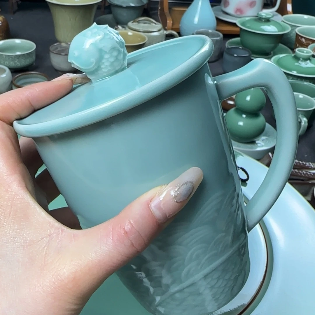 玛**措小叶玩泥巴手工茶器