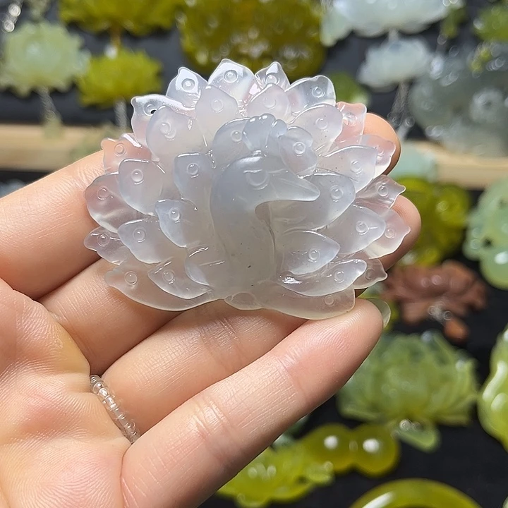 未镶嵌蛇纹石玉发饰
