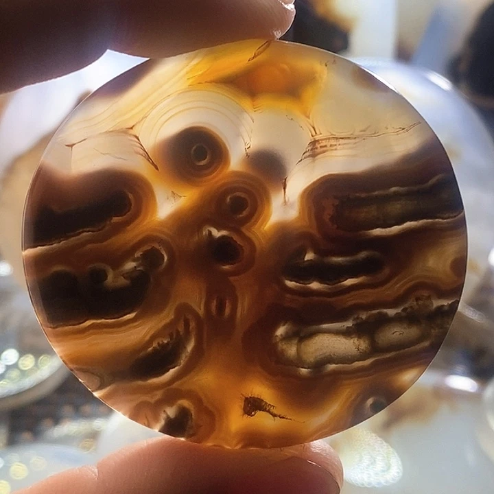 未镶嵌颈饰玛瑙/玉髓