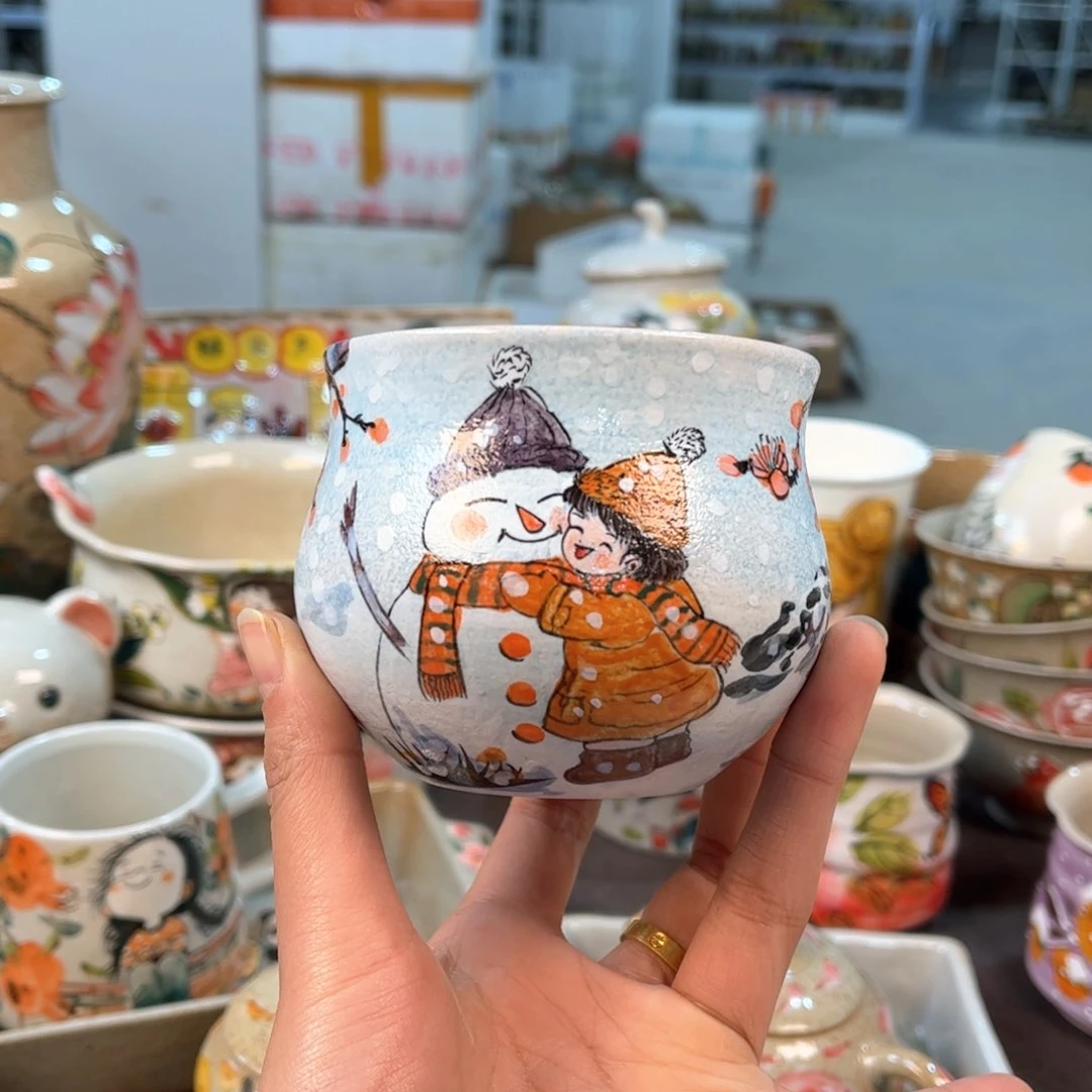 景德镇陶瓷手工杯