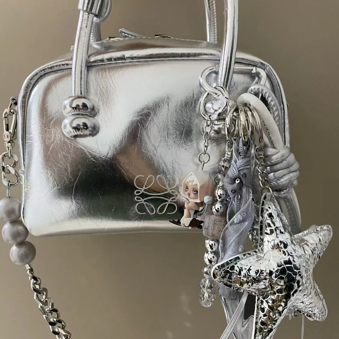 重工miu系包挂diy手工制作手机链钥匙扣挂件ins可爱萌粒