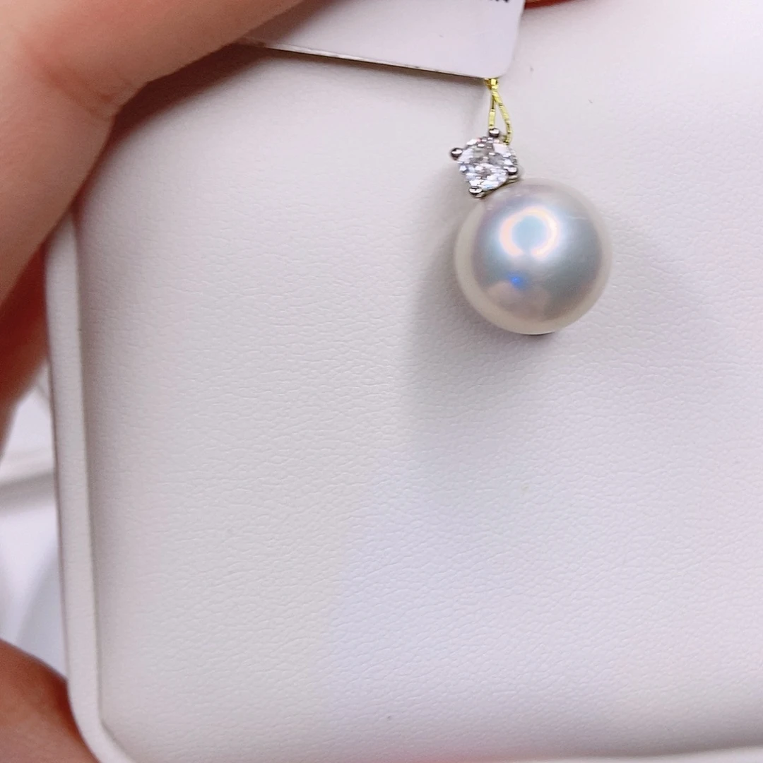 淡水珍珠吊坠(赠链)合金