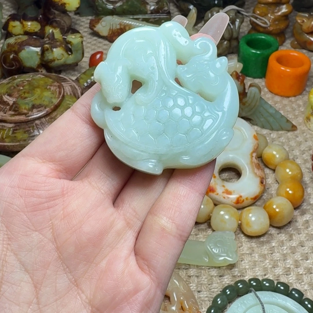 吊坠白玉菩提挂件