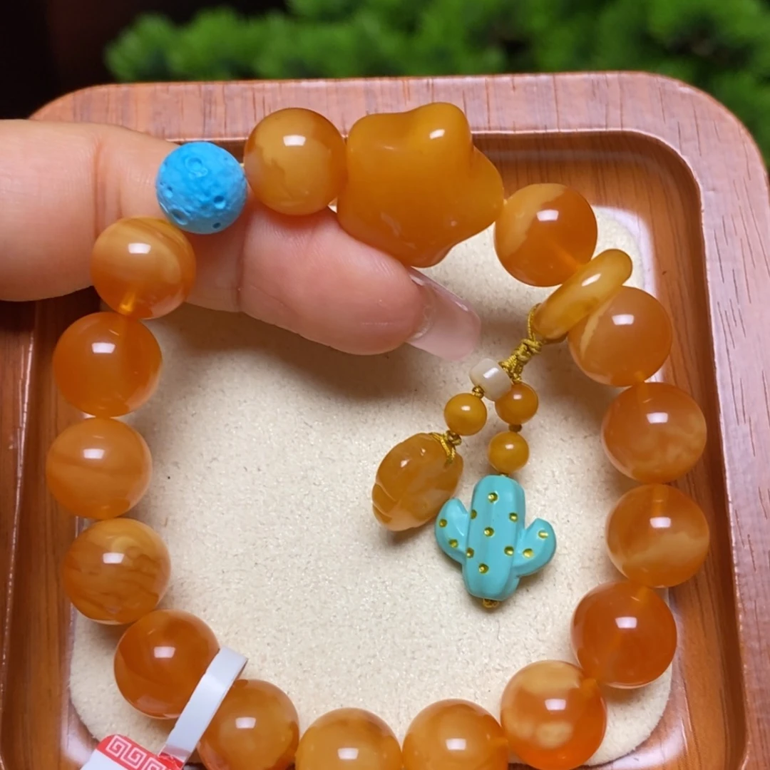 【闪购商品】手链蜜蜡未镶嵌手串