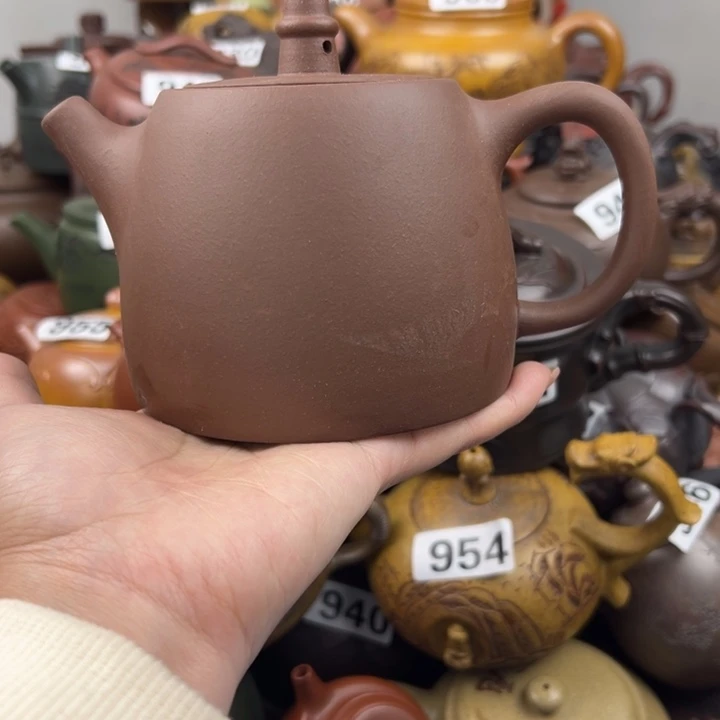 紫砂茶壶壶身花泥