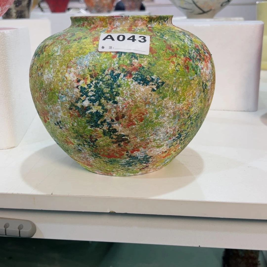 红陶飘*口11高19无孔