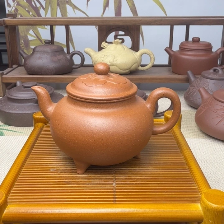 紫砂茶壶大彬如意150cc微瑕