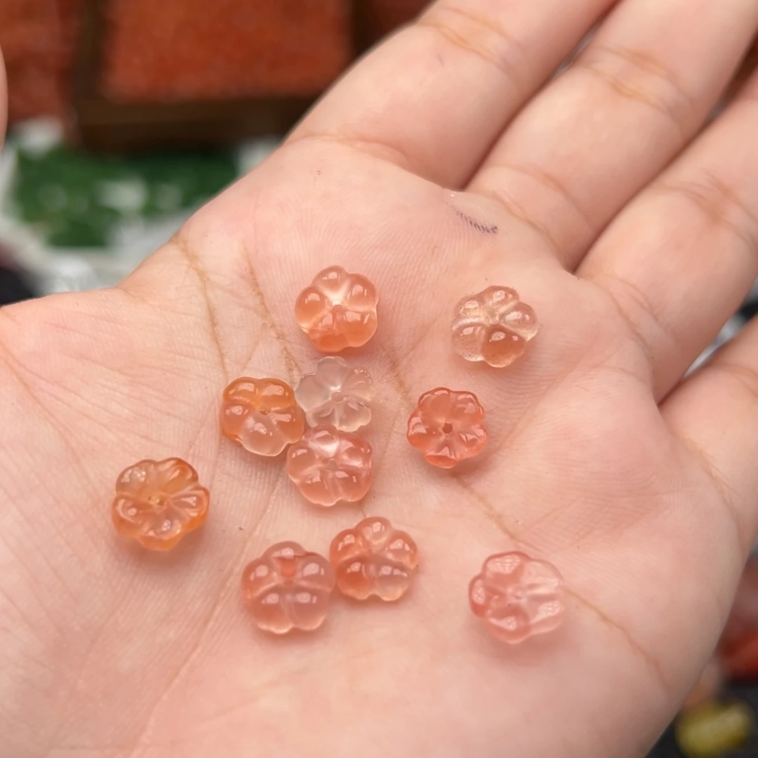 南红玛瑙未镶嵌吊坠(不含链)