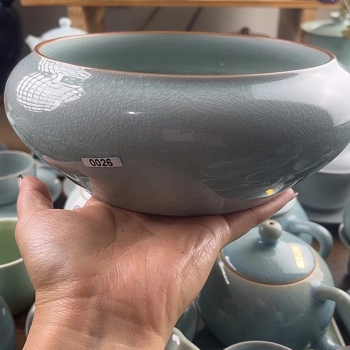 瓷片原矿原产地微微瑕福利冰片茶洗026
