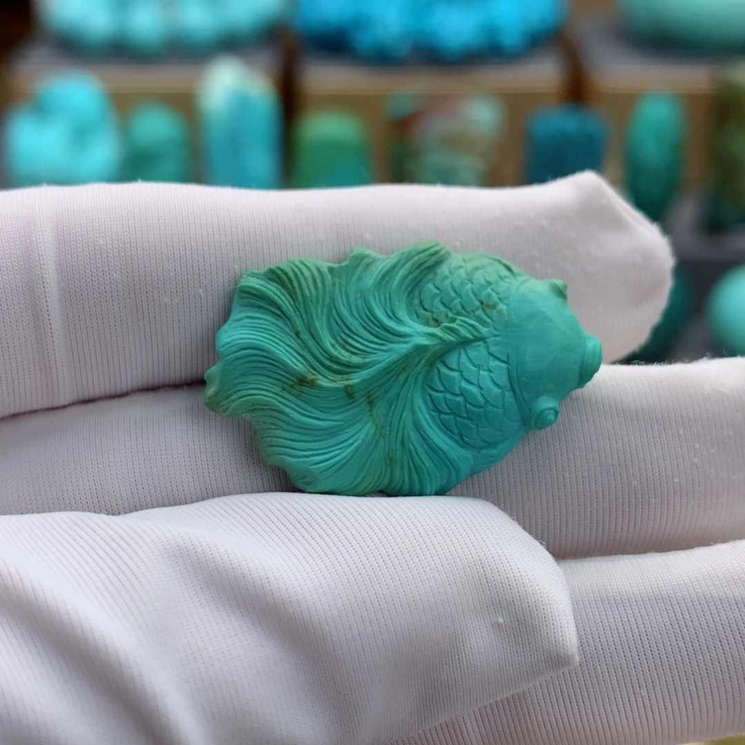 未镶嵌绿松石挂件