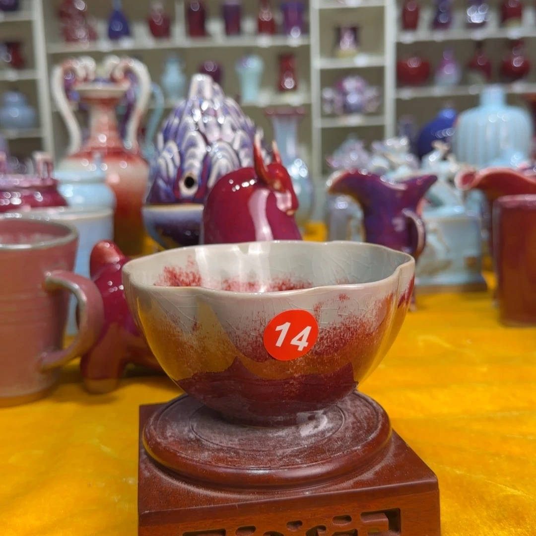 摆件郑家钧窑摆件