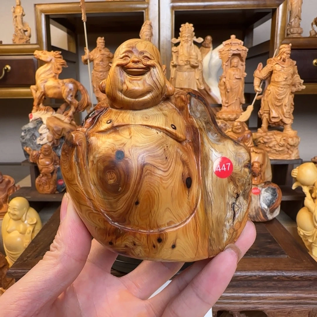 崖柏小木匠艺雕一物一拍